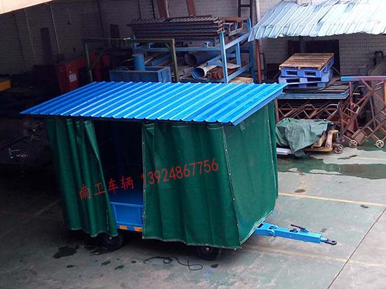 3吨雨篷平板拖车