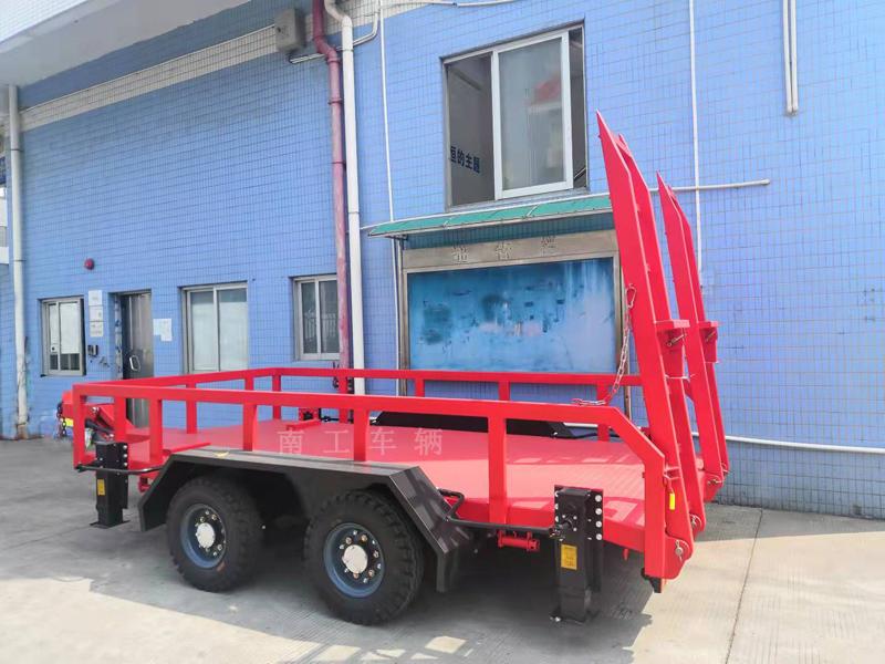 Foshan 8T fire truck trailer ATV full trailer