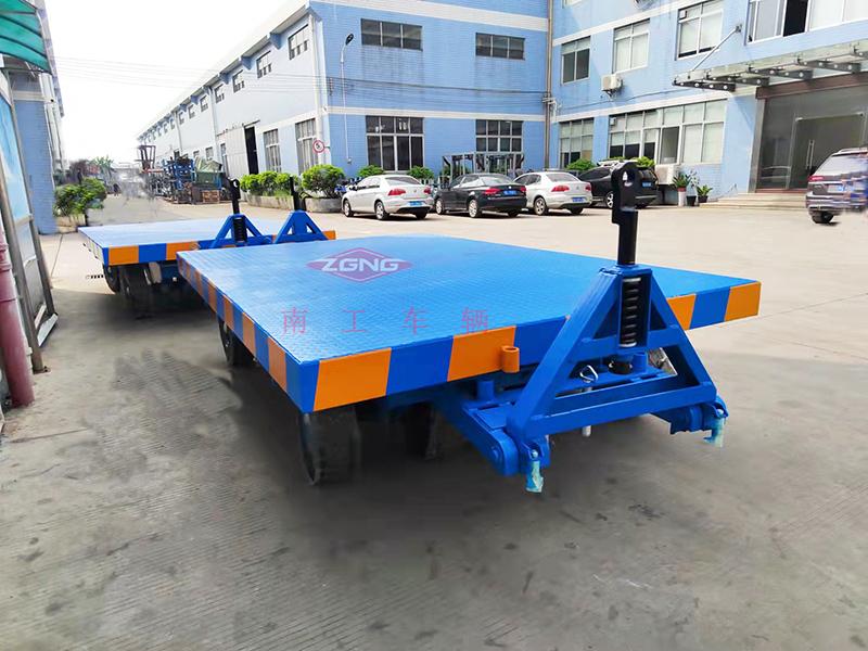 15T heavy-duty flat trailer with dual traction full trailer