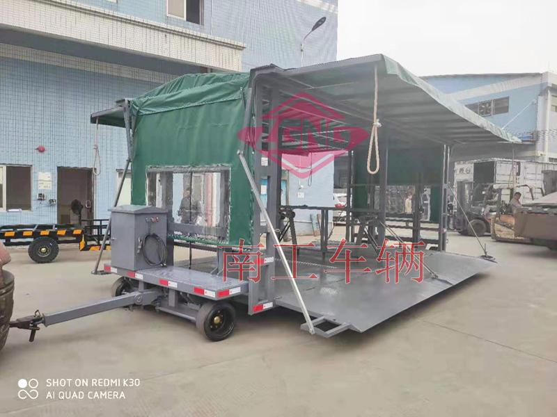 Hydraulic lifting and transportation of the child and mother awning tool trailer 4 tons