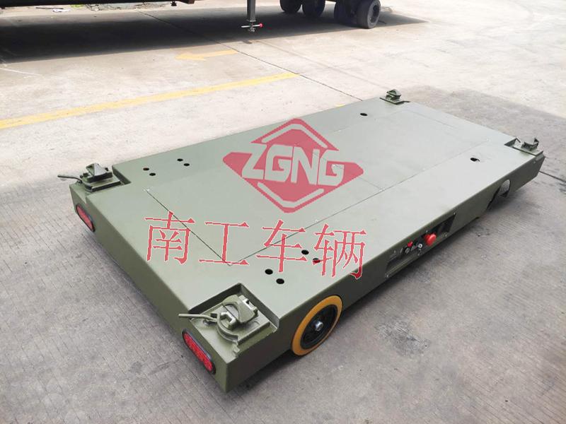 2.5 ton manual traction/electric remote control trailer chassis