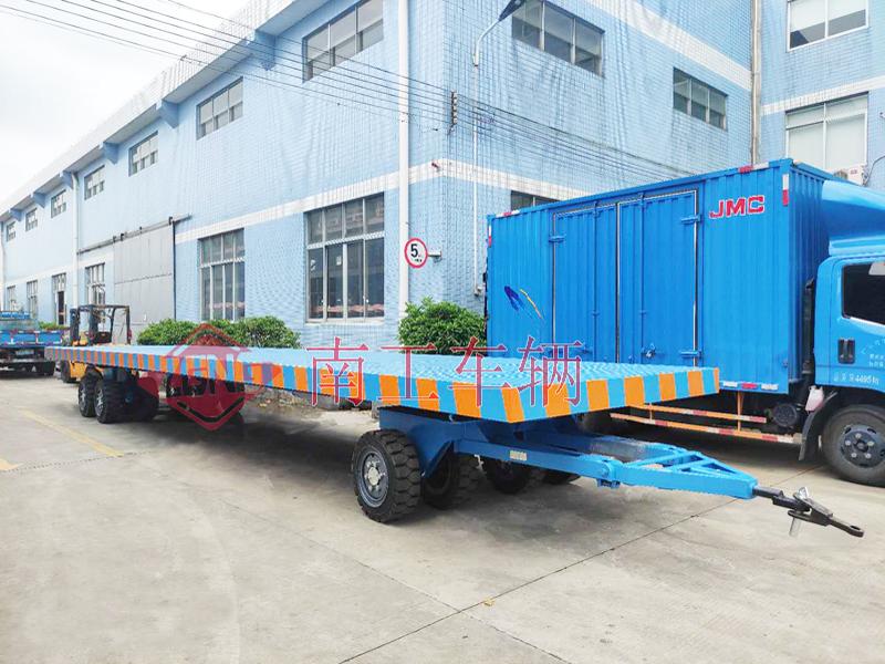 30 ton 12 meter long heavy-duty full trailer