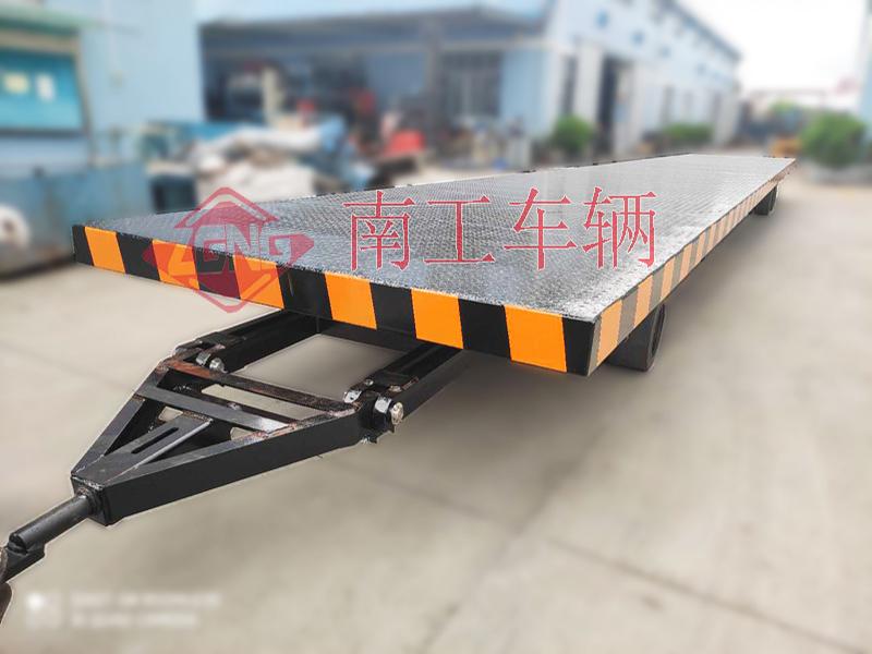 25 ton 15 meter long heavy-duty flat trailer non-standard customization
