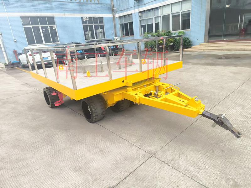 25吨重型平板拖车 带圆型不锈钢上装工具拖车