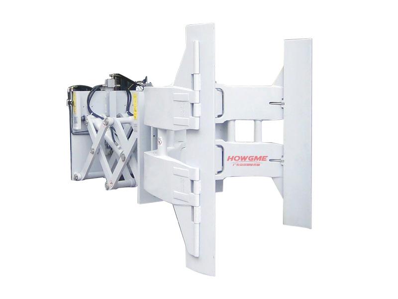Push out tire clamp