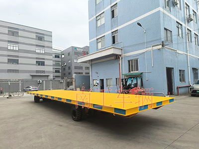 30吨重型12米牵引平板拖车橙色3I.jpg